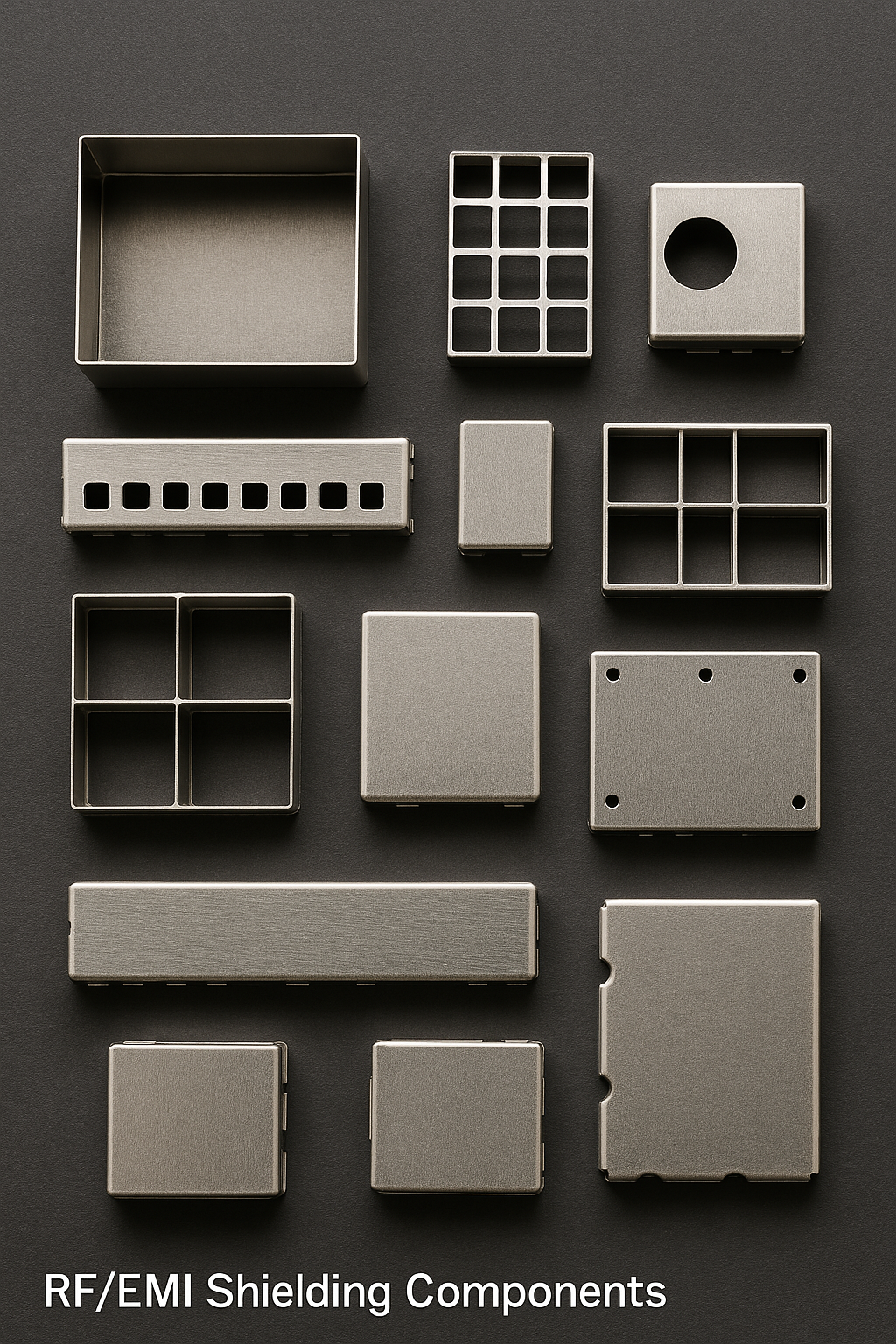 Brass RF/EMI Shielding Components